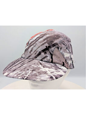 Buff Running Hat Grey & White Lightweight Workout Gorpcore Skater One Size